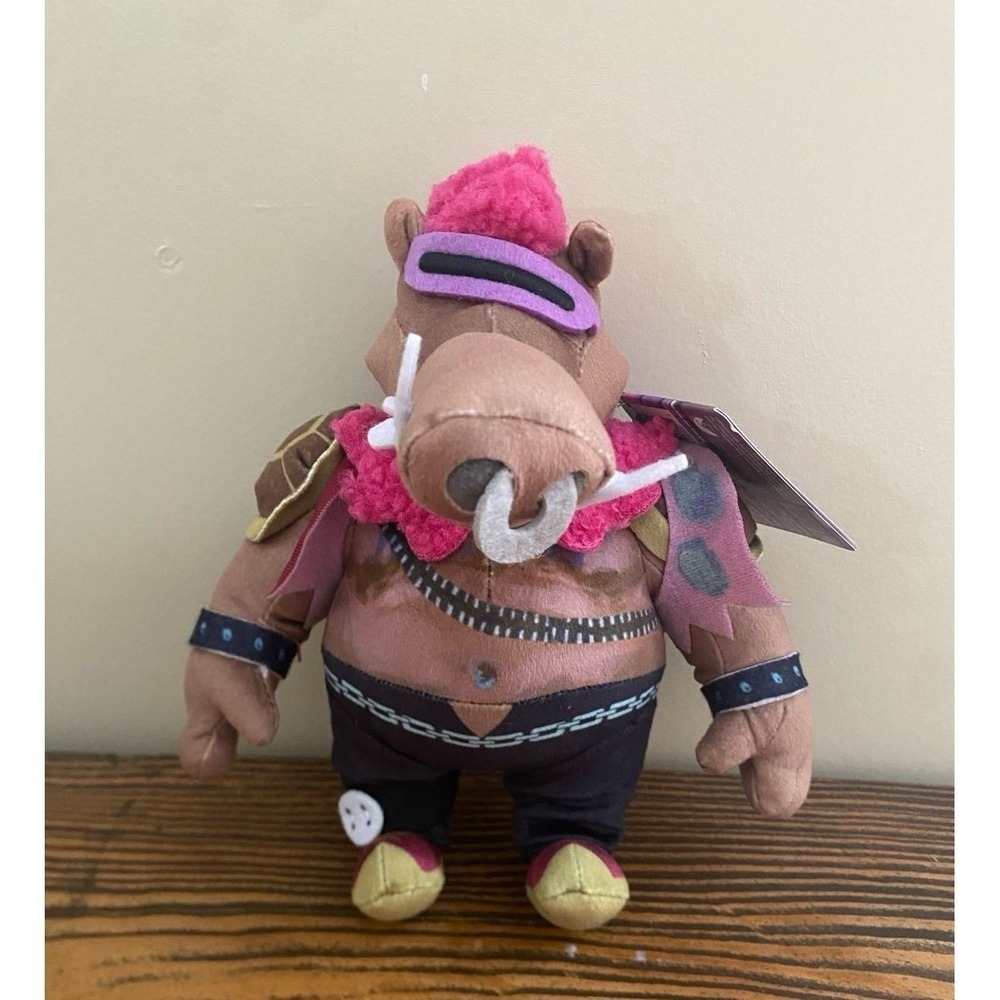 Teenage Mutant Ninja Turtles Mutant Mayhem BEBOP Plush 8" Plush NWT